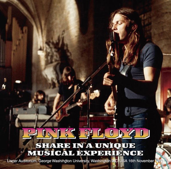 画像1: PINK FLOYD - SHARE IN A UNIQUE MUSICAL EXPERIENCE: WASHINGTON 1971(2CD) (1)