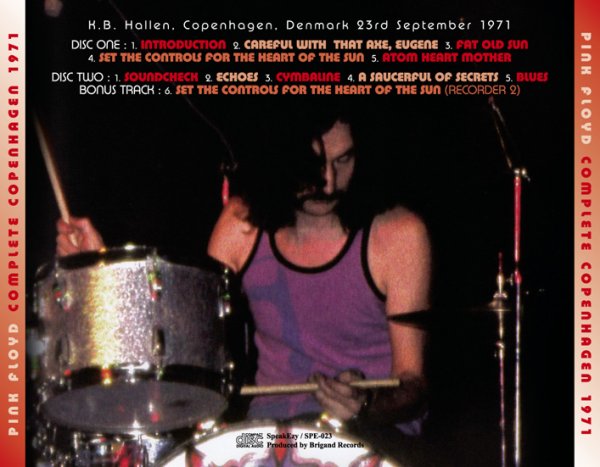 画像2: PINK FLOYD - COMPLETE COPENHAGEN 1971(2CD) (2)