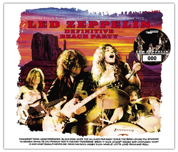 画像1: 【完売】LED ZEPPELIN - DEFINITIVE BEACH PARTY (4CD) (1)