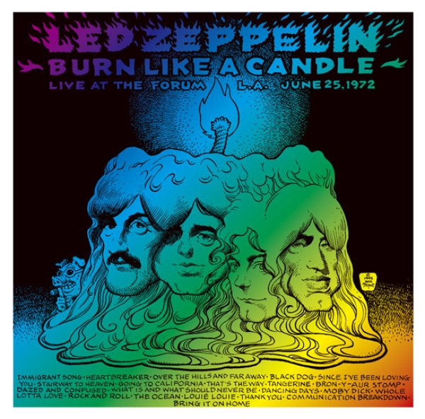 画像3: LED ZEPPELIN - BURN LIKE A CANDLE (2nd Edition) (3CD+Limited Poster) (3)