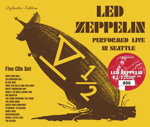 画像1: 【完売】LED ZEPPELIN - V 1/2 (5CD+Limited Poster) (1)