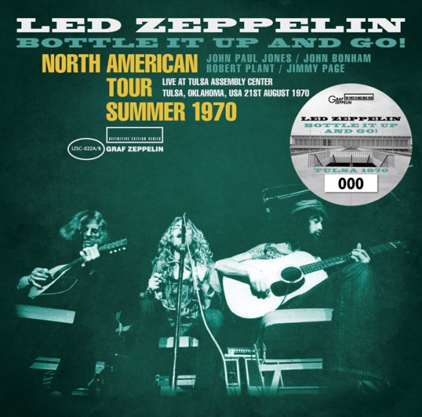 画像1: LED ZEPPELIN - BOTTLE IT UP AND GO!: TULSA 1970 (2CD) (1)