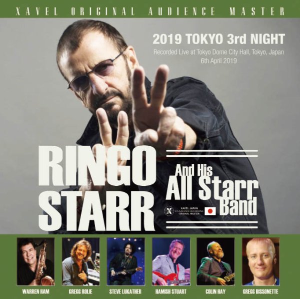 画像1: 【取り寄せ】RINGO STARR And His All Starr Band - LIVE in Tokyo 2019 3rd NIGHT(2CDR+1DVDR) (1)