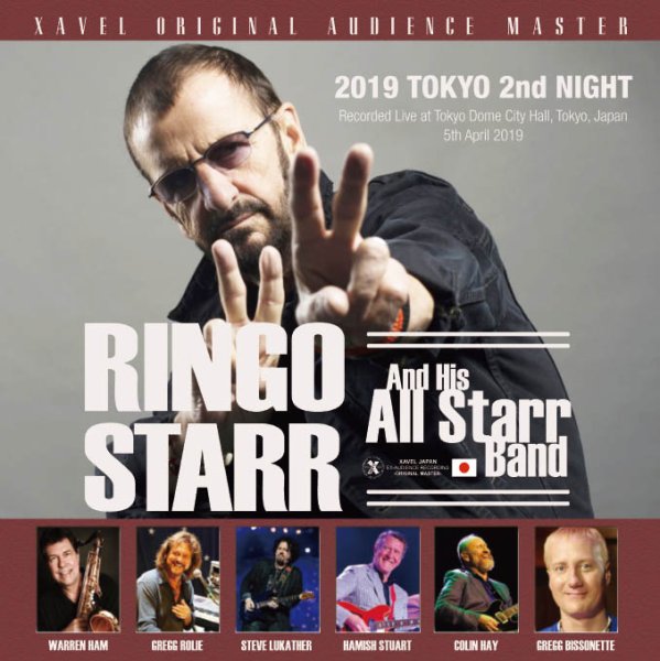 画像1: 【取り寄せ】RINGO STARR And His All Starr Band - LIVE in Tokyo 2019 2nd NIGHT(2CDR+1DVDR) (1)