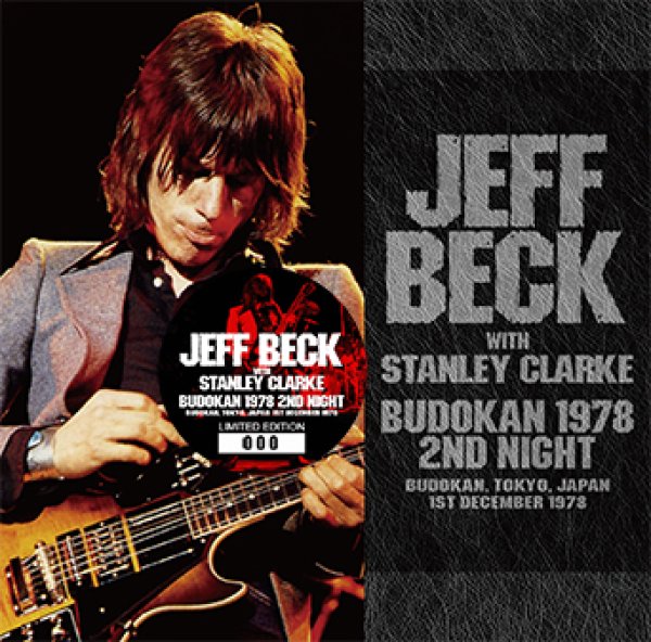 超希少　Jeff Beck　ロックバンド　バンT　UK　イギリス黒　ジェフベック