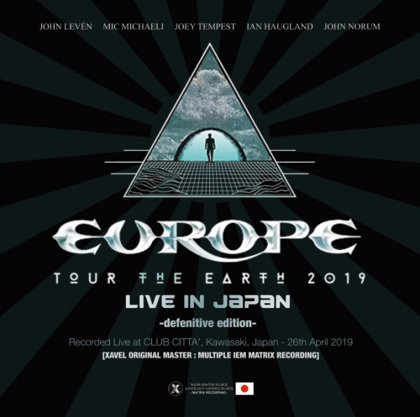 画像1: 【取り寄せ】EUROPE - Live in Japan 2019 Defenitive Edition(2CDR) (1)