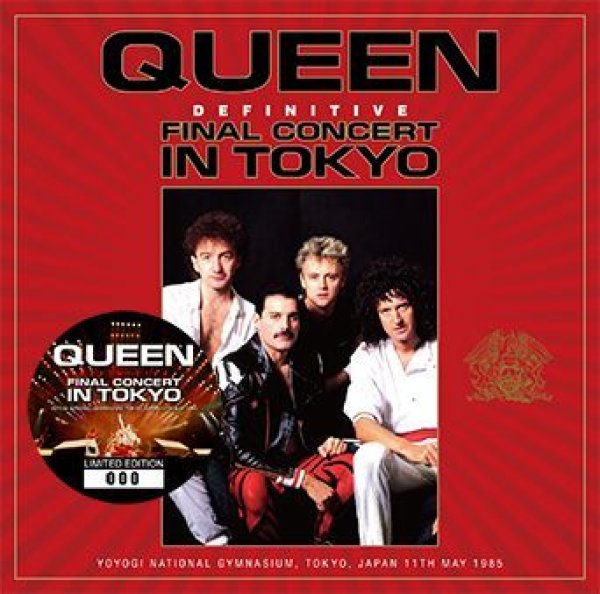 画像1: QUEEN - DEFINITIVE FINAL CONCERT IN TOKYO(2CD) plus Bonus DVDR* Numbered Stickered Edition Only (1)