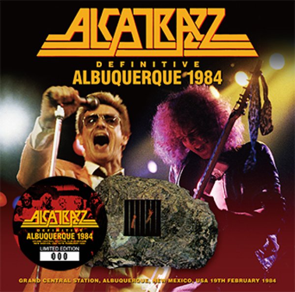 画像1: ALCATRAZZ - DEFINITIVE ALBUQUERQUE 1984(1CD) plus Bonus CDR* Numbered Stickered Edition Only (1)