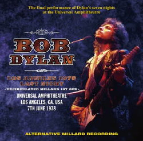 画像1: BOB DYLAN - LOS ANGELES 1978 LAST NIGHT: ALTERNATIVE MILLARD RECORDING(2CD) (1)
