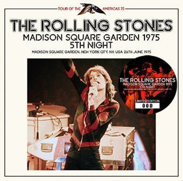 画像1: THE ROLLING STONES - MADISON SQUARE GARDEN 1975 5TH NIGHT(2CD) (1)