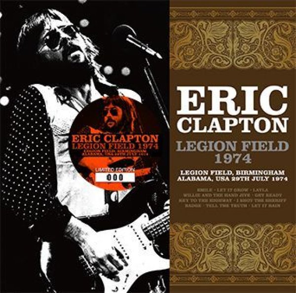 画像1: ERIC CLAPTON - LEGION FIELD 1974(1CD) (1)
