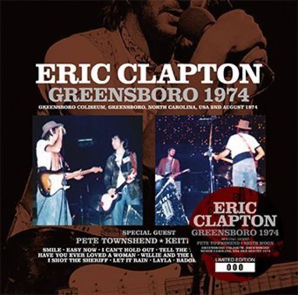 画像1: ERIC CLAPTON - GREENSBORO 1974(2CD) (1)