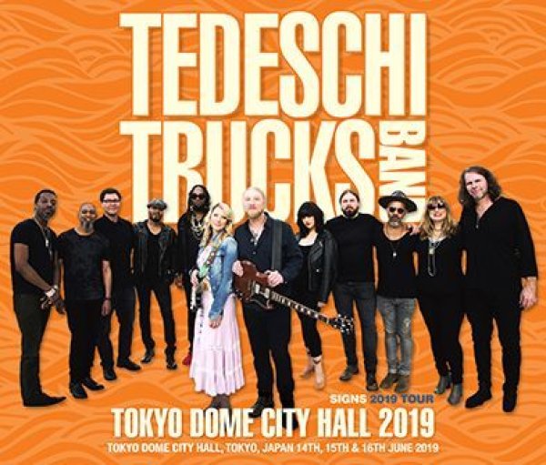 【取り寄せ】tedeschi Trucks Band Tokyo Dome City Hall 20196cdr Navy Blue 