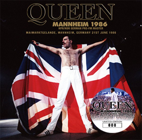 画像1: 【取り寄せ】QUEEN - MANNHEIM 1986 NPR/NDR GERMAN PRE-FM MASTER(2CD)*ナンバリングなし (1)
