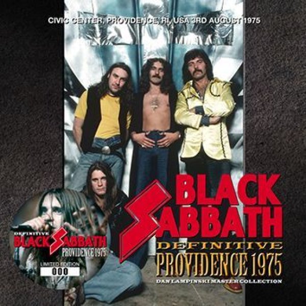 画像1: BLACK SABBATH - DEFINITIVE PROVIDENCE 1975(2CD) plus Bonus CDR* Numbered Stickered Edition Only (1)