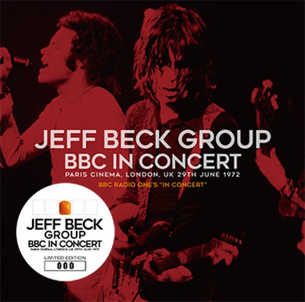 画像1: JEFF BECK GROUP - BBC IN CONCERT(1CD) (1)