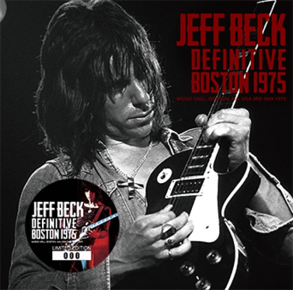 画像1: JEFF BECK - DEFINITIVE BOSTON 1975(1CD) (1)