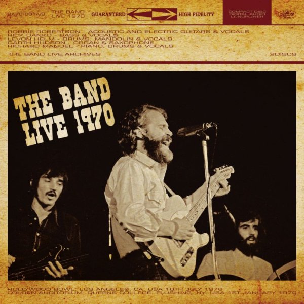 画像1: THE BAND - LIVE 1970(2CD) (1)