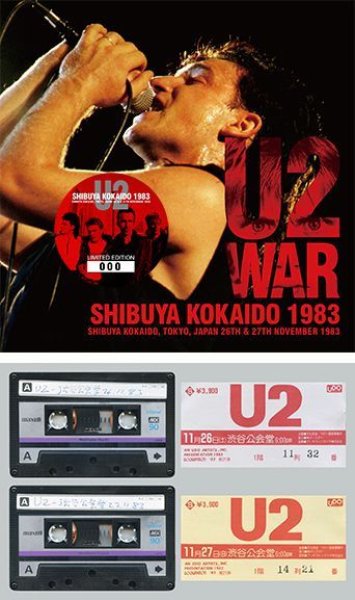 画像1: ★U2 - SHIBUYA KOKAIDO 1983(2CD) plus Bonus CDR* Numbered Stickered Edition Only (1)