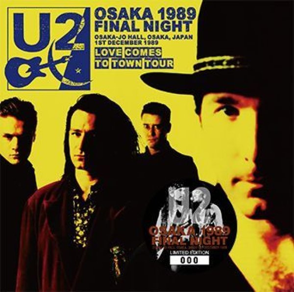 画像1: U2 - OSAKA 1989 FINAL NIGHT(2CD) (1)