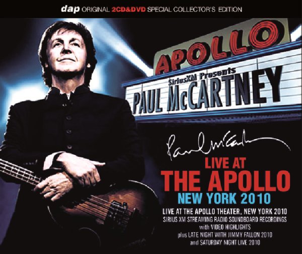 画像1: PAUL McCARTNEY - LIVE AT THE APOLLO NEW YORK 2010(2CD＋DVD) (1)
