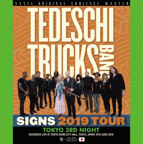 画像1: 【取り寄せ】TEDESCHI TRUCKS BAND  -SIGNS 2019 TOUR- Tokyo 3rd Night(2CDR+1DVDR) (1)