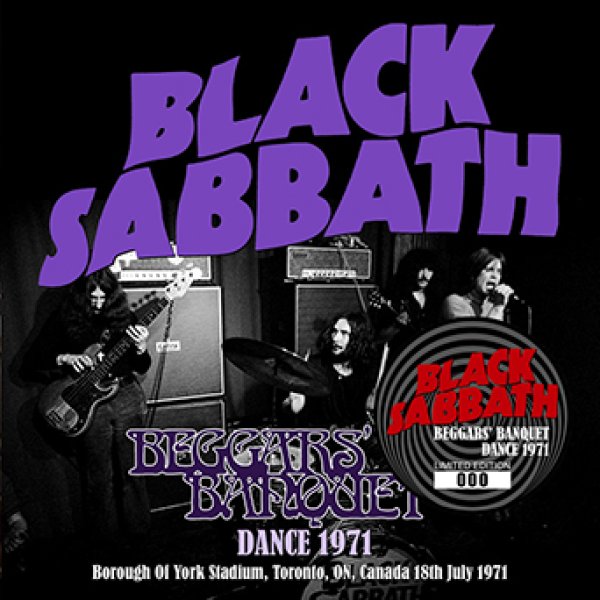 画像1: BLACK SABBATH - BEGGARS' BANQUET DANCE 1971(1CD) (1)