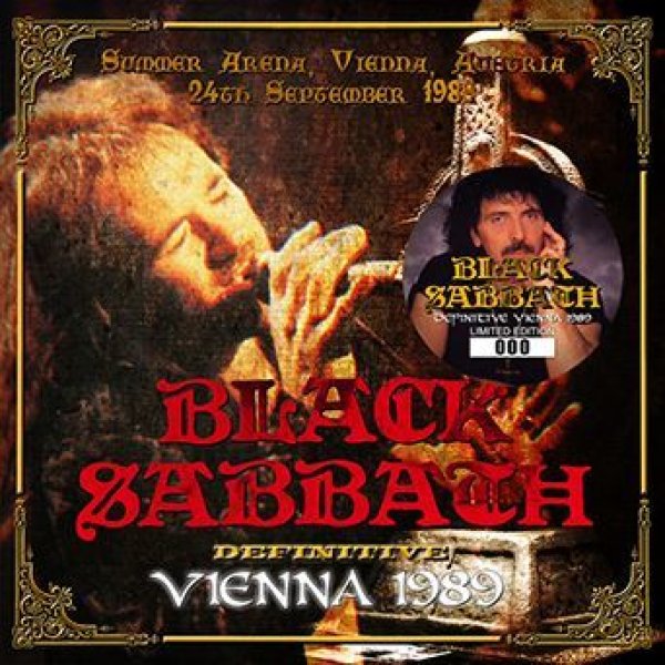 画像1: BLACK SABBATH - DEFINITIVE VIENNA 1989(2CD) (1)