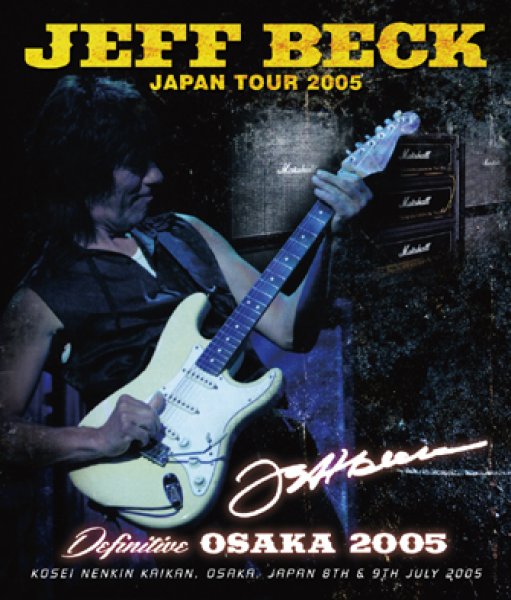 JEFF BECK - DEFINITIVE OSAKA 2005(4CD) - navy-blue