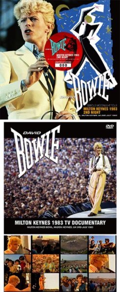 画像1: 【取り寄せ】DAVID BOWIE - MILTON KEYNES 1983 2ND NIGHT(2CD) plus Bonus DVDR* Numbered Stickered Edition Only (1)