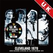 画像1: U.K. - CLEVELAND 1978(1CD) plus Bonus CDR* Numbered Stickered Edition Only (1)