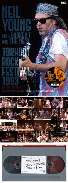 画像1: NEIL YOUNG WITH BOOKER T AND THE MG'S - TORHOUT ROCK FESTIVAL 1993: BETACAM SP MASTER(DVD) (1)