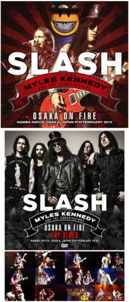 画像1: SLASH FEATURING MYLES KENNEDY AND THE CONSPIRATORS - OSAKA ON FIRE(2CD + Ltd Bonus DVDR) (1)