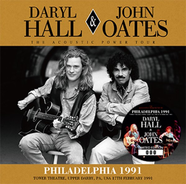 画像1: DARYL HALL & JOHN OATES - PHILADELPHIA 1991(2CD) (1)