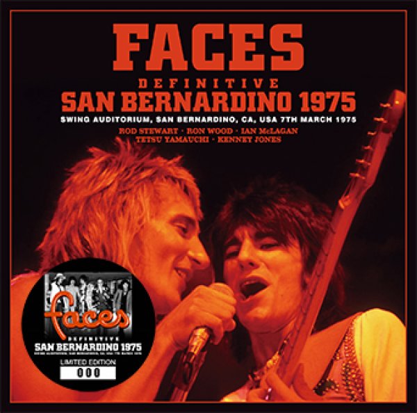 画像1: FACES - DEFINITIVE SAN BERNARDINO 1975(1CD) plus Bonus DVDR* Numbered Stickered Edition Only (1)