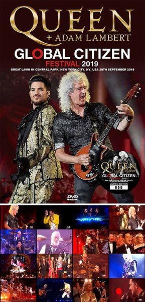 画像1: ＊【取り寄せ】QUEEN + ADAM LAMBERT - GLOBAL CITIZEN FESTIVAL 2019(DVD) (1)