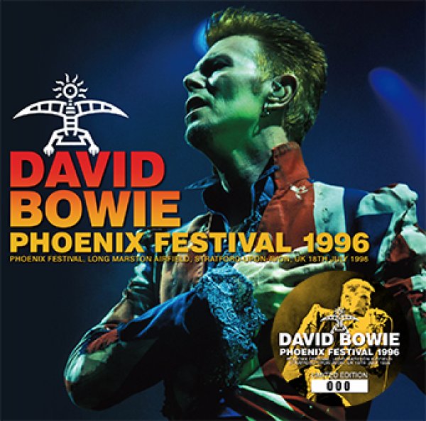 画像1: DAVID BOWIE - PHOENIX FESTIVAL 1996(2CD) plus Bonus DVDR* Numbered Stickered Edition Only (1)