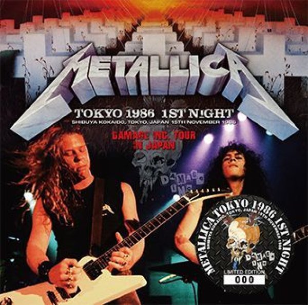 画像1: METALLICA - TOKYO 1986 1ST NIGHT(2CD) (1)