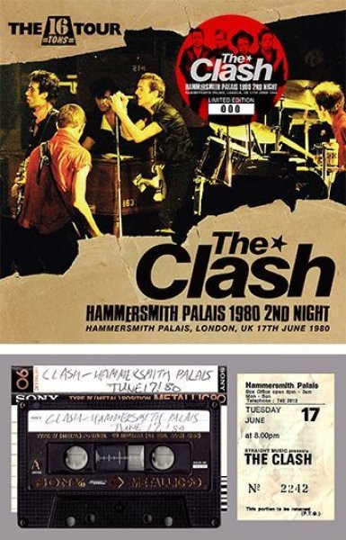画像1: 【キニー】THE CLASH - HAMMERSMITH PALAIS 1980 2ND NIGHT(2CD) (1)