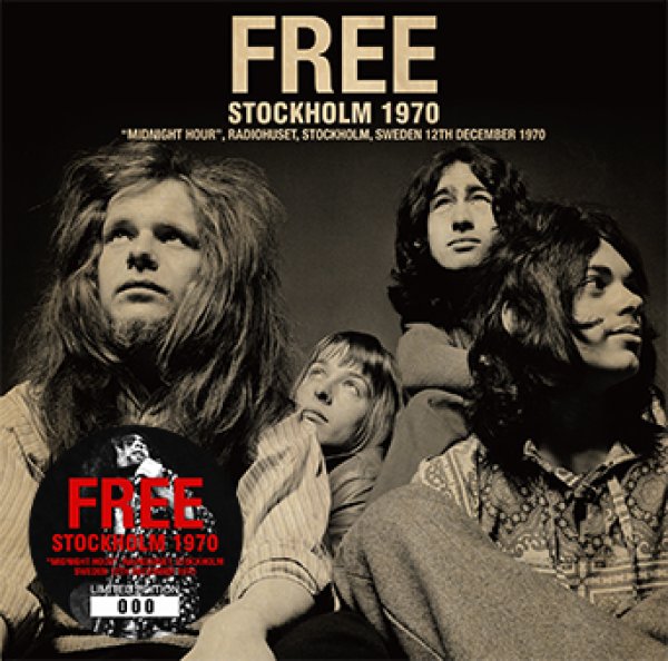 画像1: FREE - STOCKHOLM 1970(1CD) (1)