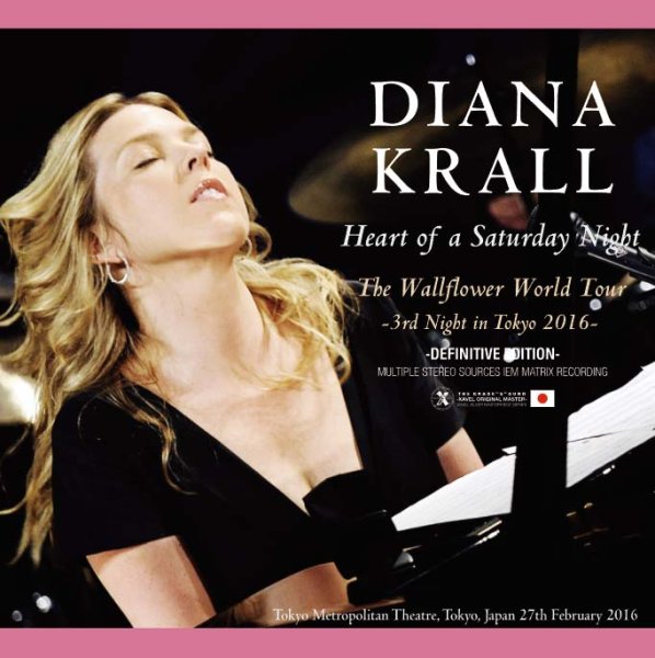 画像1: 【取り寄せ】Diana Krall - Heart Of A Saturday Night -3rd Night in Tokyo 2016-(2CD) (1)