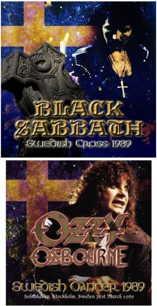 画像1: BLACK SABBATH - SWEDISH CROSS 1989(2CD + Ltd Bonus CDR) (1)