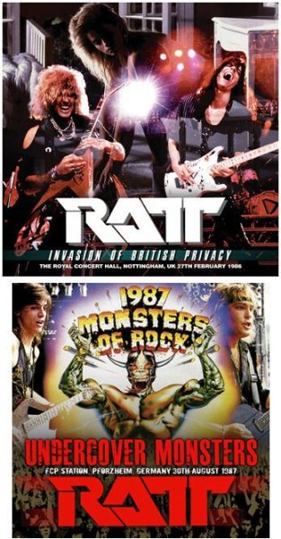 画像1: 【取り寄せ】RATT - INVASION OF BRITISH PRIVACY: NOTTINGHAM 1986(1CD + Ltd Bonus CDR) (1)