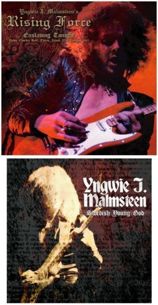 画像1: YNGWIE J. MALMSTEEN'S RISING FORCE - ENSLAVING TONIGHT(2CD + Ltd Bonus CDR) (1)