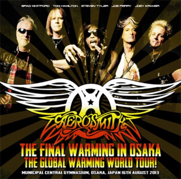 画像1: AEROSMITH - THE FINAL WARMING IN OSAKA(2CD) (1)