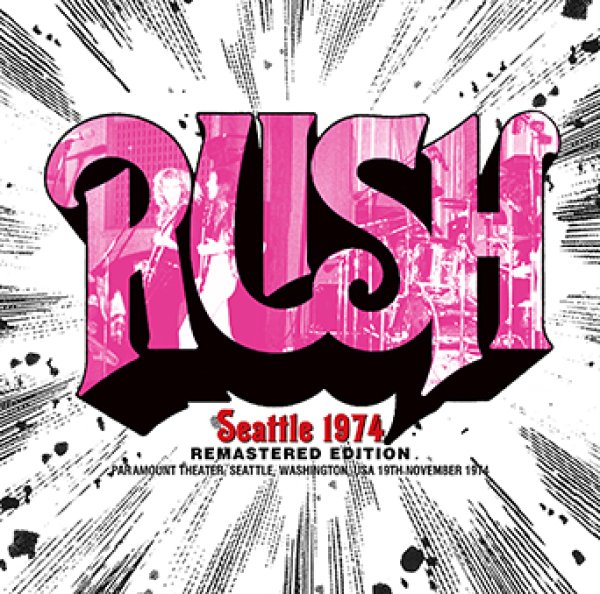画像1: RUSH - SEATTLE 1974(1CDR, White Label) (1)