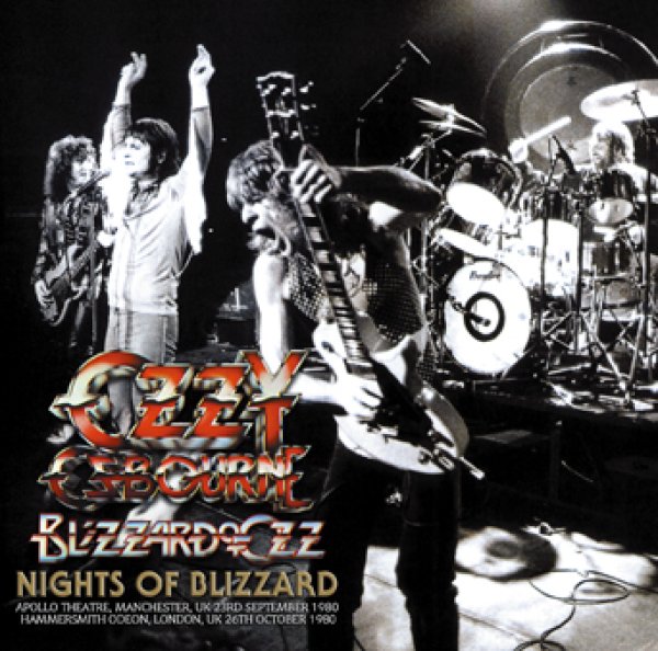 画像1: OZZY OSBOURNE - NIGHTS OF BLIZZARD(2CDR, White Label) (1)