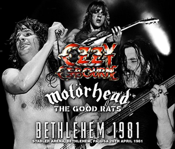 画像1: OZZY OSBOURNE/MOTORHEAD/THE GOOD RATS - BETHLEHEM 1981(3CDR) (1)