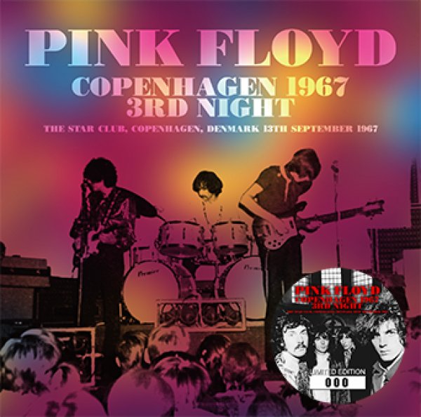 画像1: PINK FLOYD - COPENHAGEN 1967 3RD NIGHT(1CD) plus Bonus CDR* Numbered Stickered Edition Only (1)