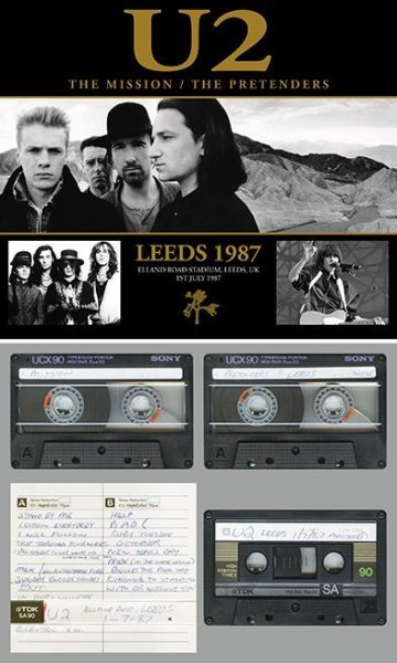 画像1: 【取り寄せ】U2 / THE PRETENDERS / THE MISSION - LEEDS 1987(4CDR) (1)